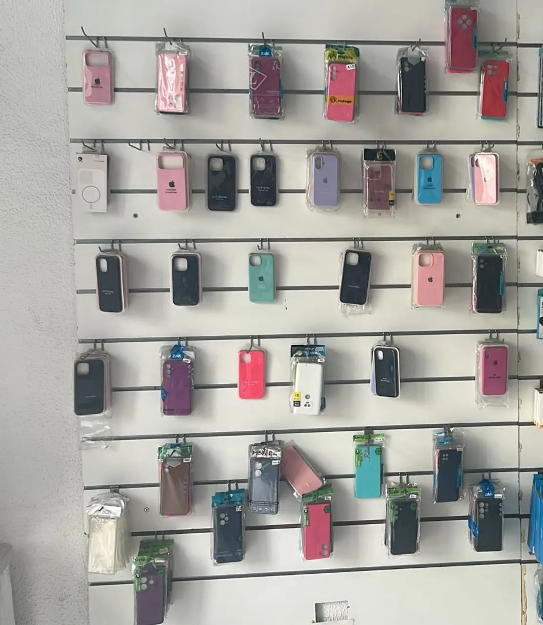 Lote de capas de celular 