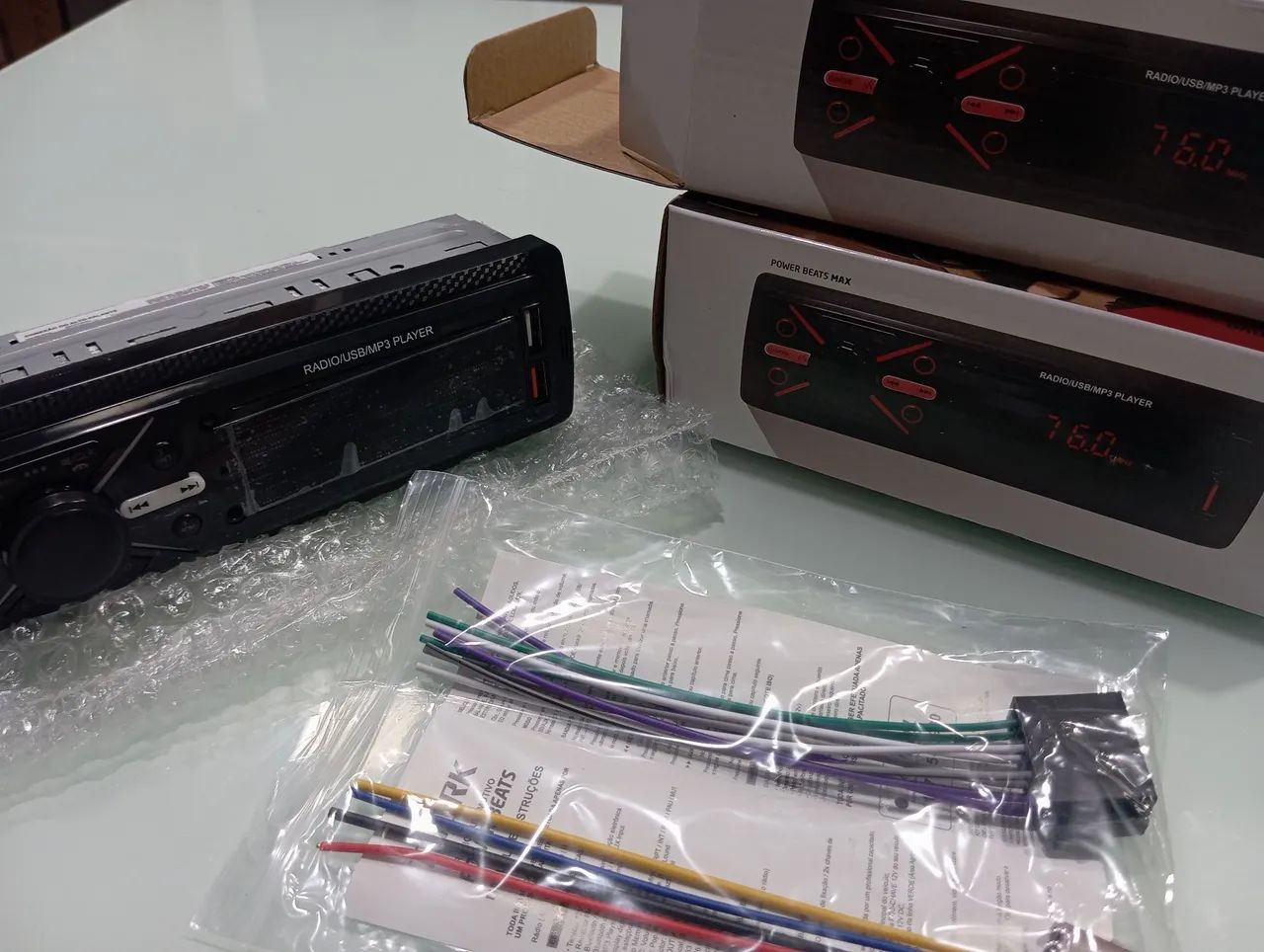 Som de carro com bluetooth, a pronta entrega  - Foto 2