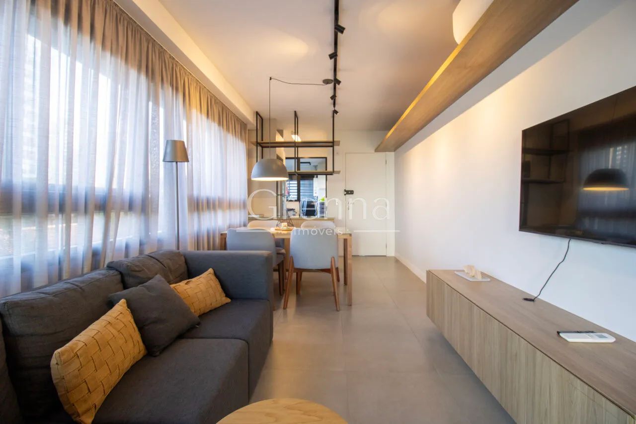 Apartamento com 1 Quarto e 2 banheiros para Alugar, 85 m² - Foto 2
