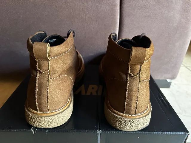 Bota masculina em couro - Foto 2