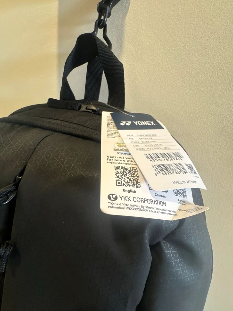 Mochila Yonex Nova Black Importada - Foto 4