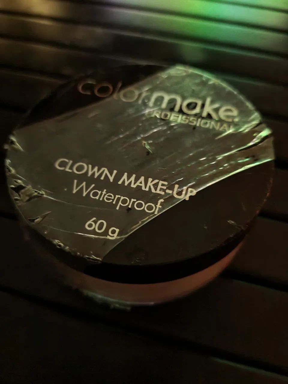 Colormake Profissional  Clown Make Up Waterproof 60 g lacrada - Foto 3