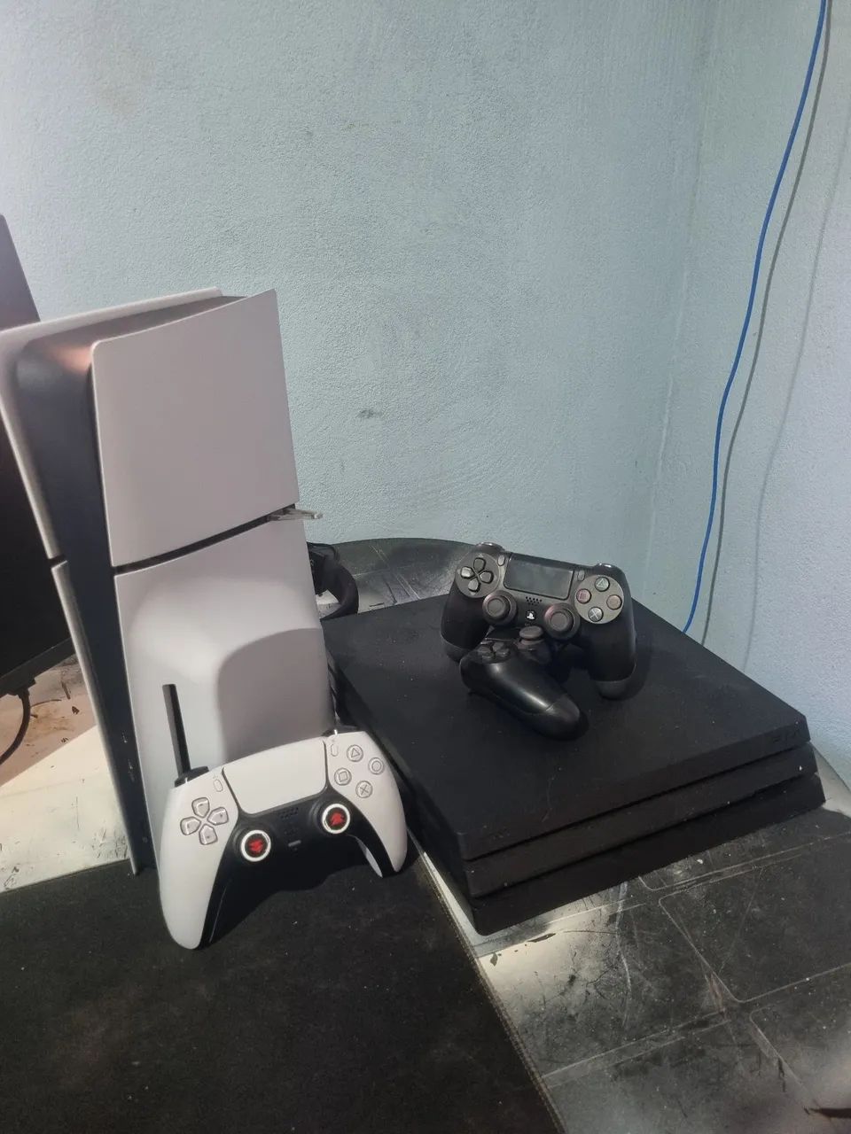 Troco ps5 slim e ps4 pro por pc  - Foto 3