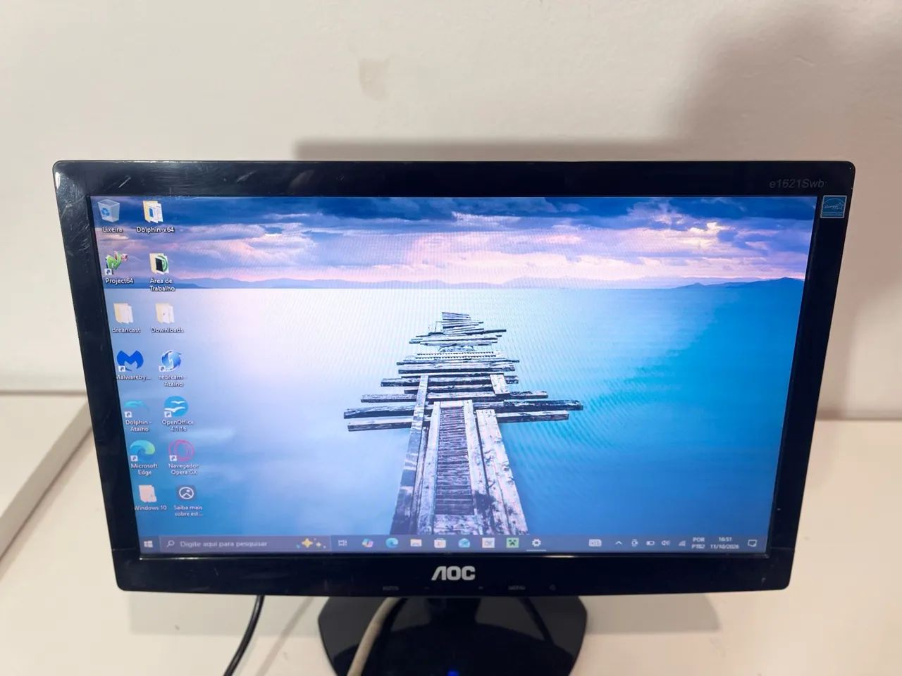 Monitor Aoc 16 polegadas  - Foto 2
