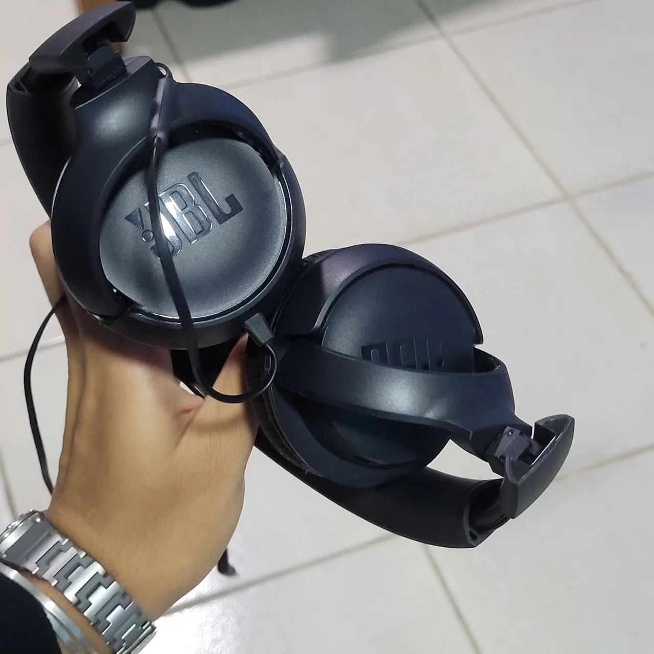 Fone preto jbl com fio - Foto 2
