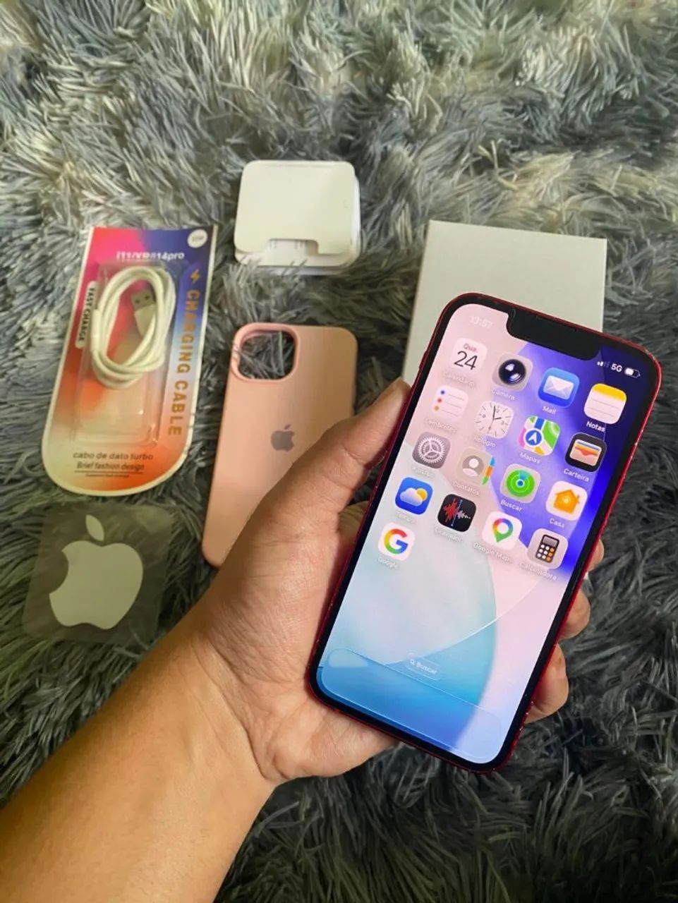 iPhone 13 256 gigas todo original  - Foto 2