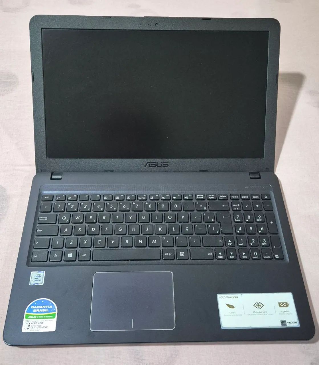 Notebook asus x543