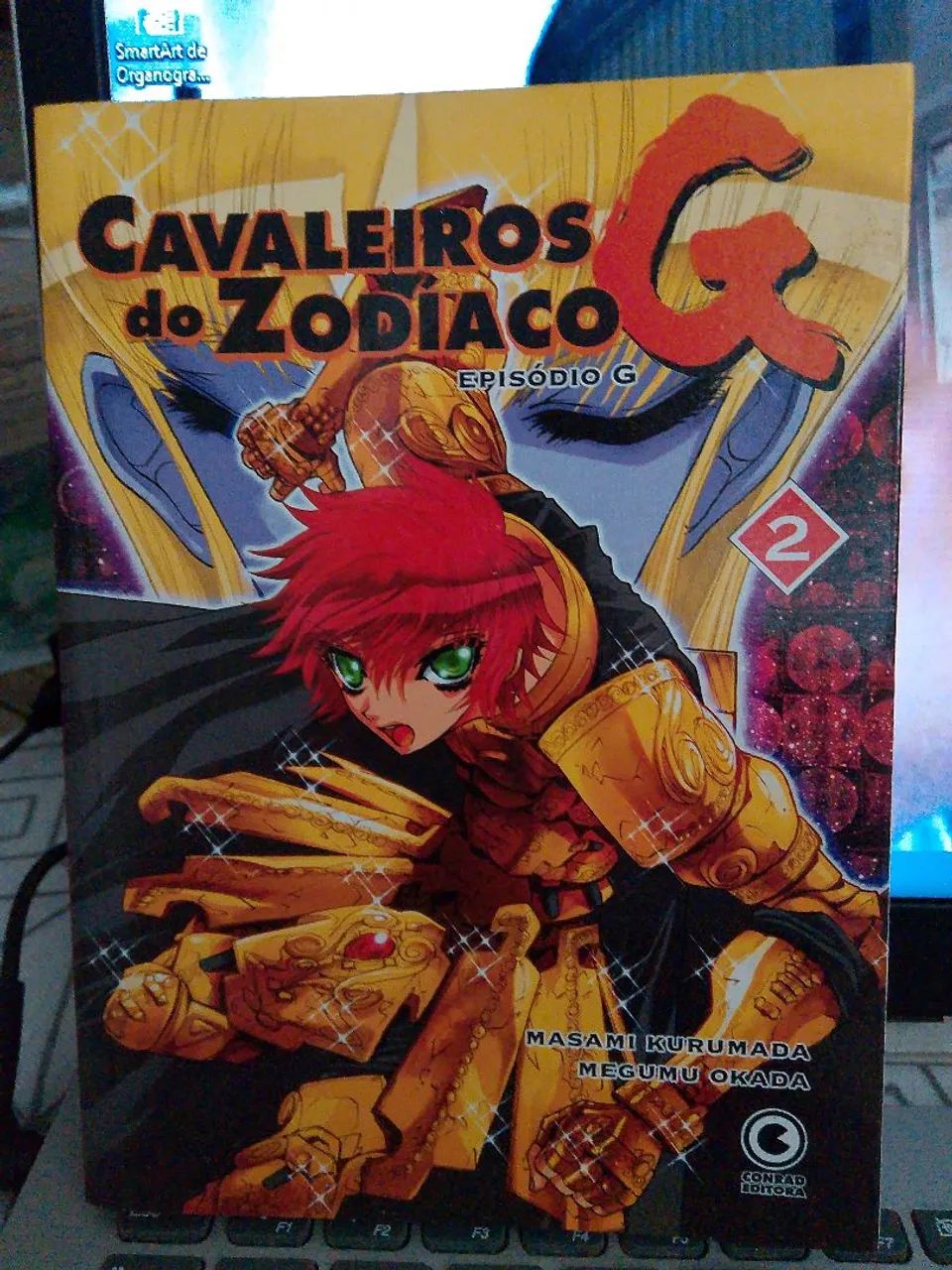 Mangás Cavaleiros do Zodíaco - Volume do 1, 2, 3 e 4. Em perfeito