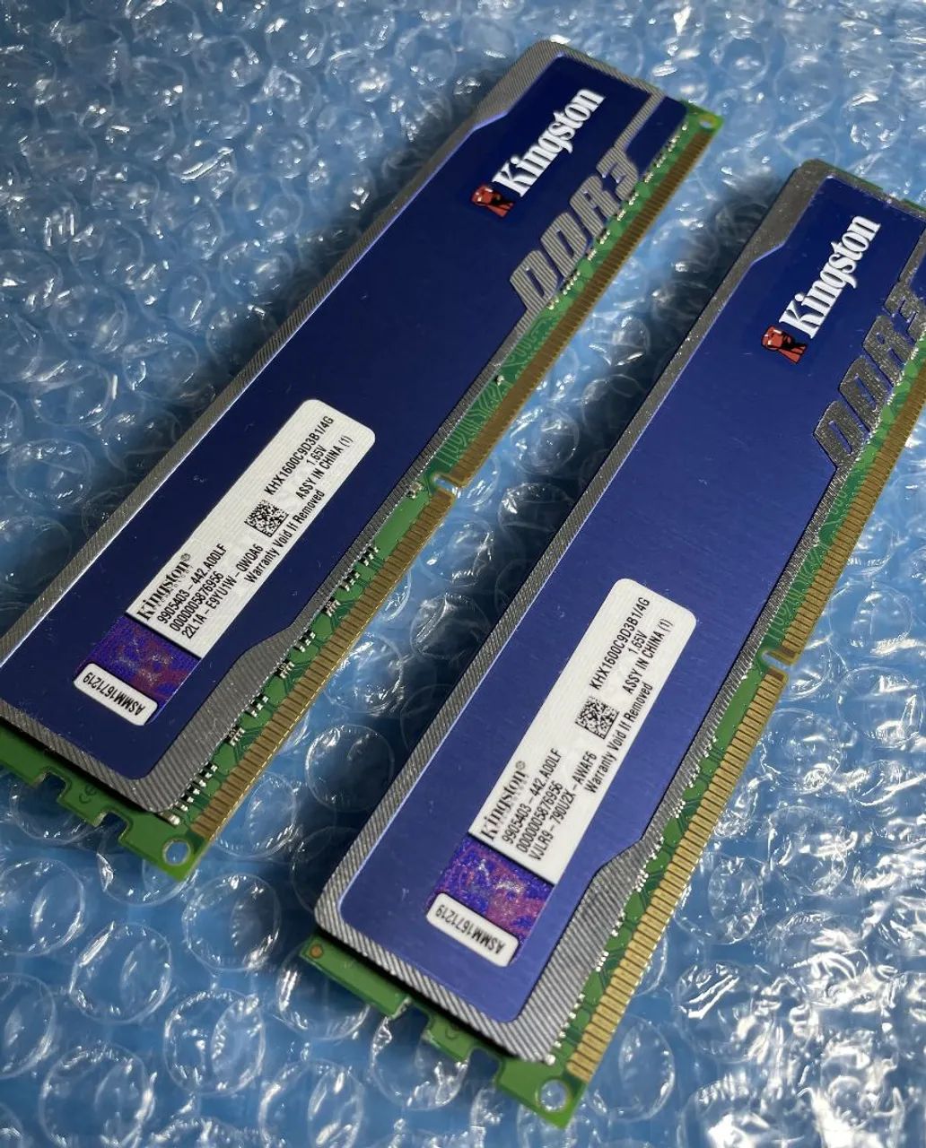 Memória RAM DDR3 8GB (2x4gb) | Modelo KHX1600C9D3B1/4G