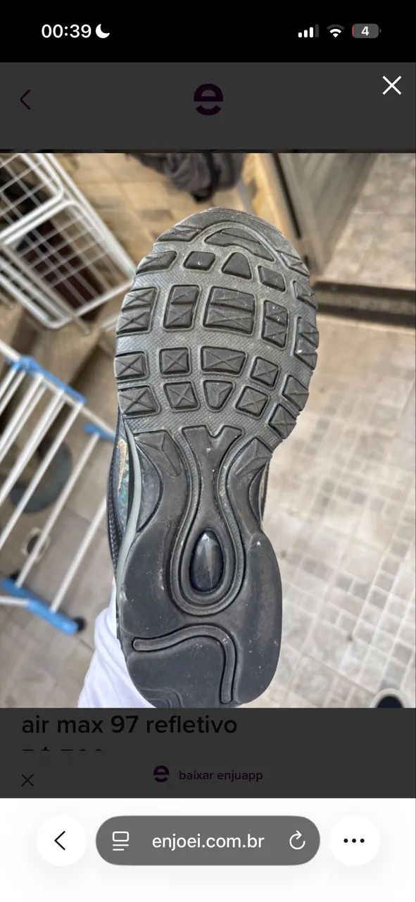 Tênis Air max 97 Refletivo - Foto 4