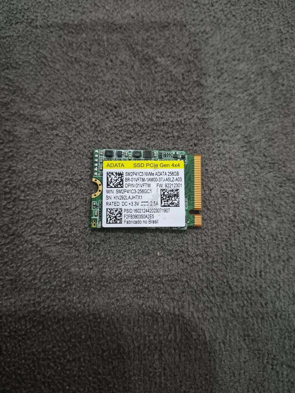 SSD NVME  M.2 2230 256GB