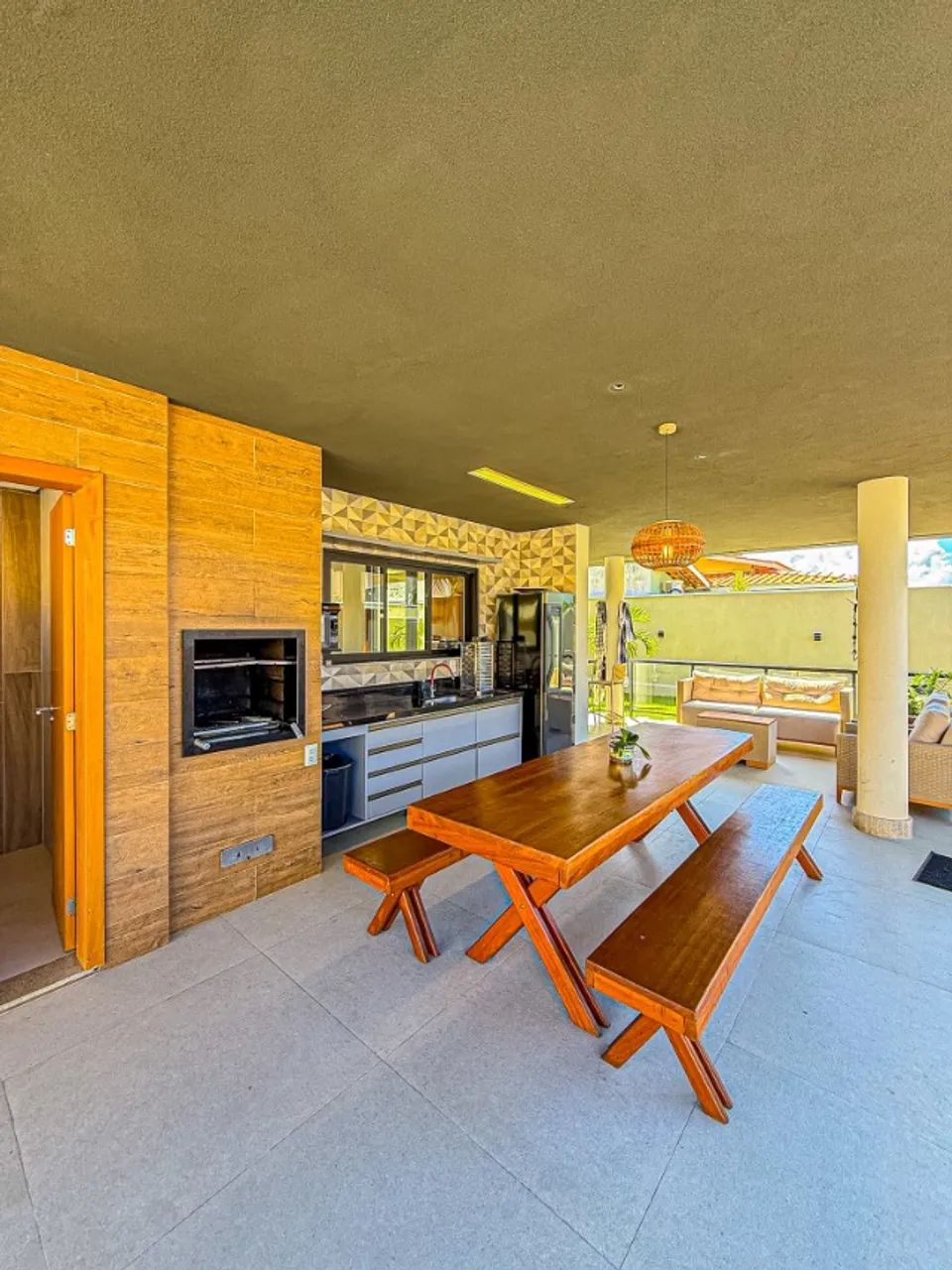 Casa de Praia Luxo em Barra de Jacuípe - 6 Suítes c/ Ar - Piscina - Área Gourmet - Foto 11