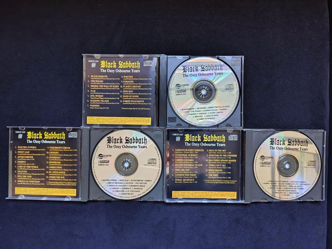 Black Sabbath - 3 Cds The Ozzy Osbourne Years (Volumes 1, 2 e 3) - Foto 4