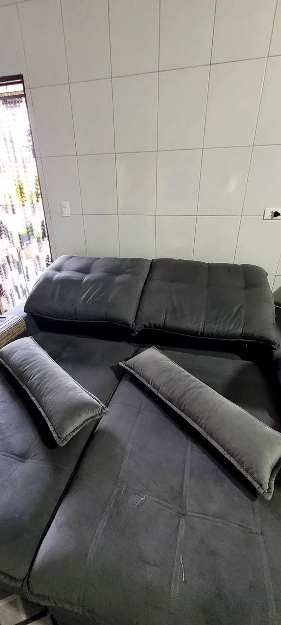 Sofa reclinável grande - Foto 2