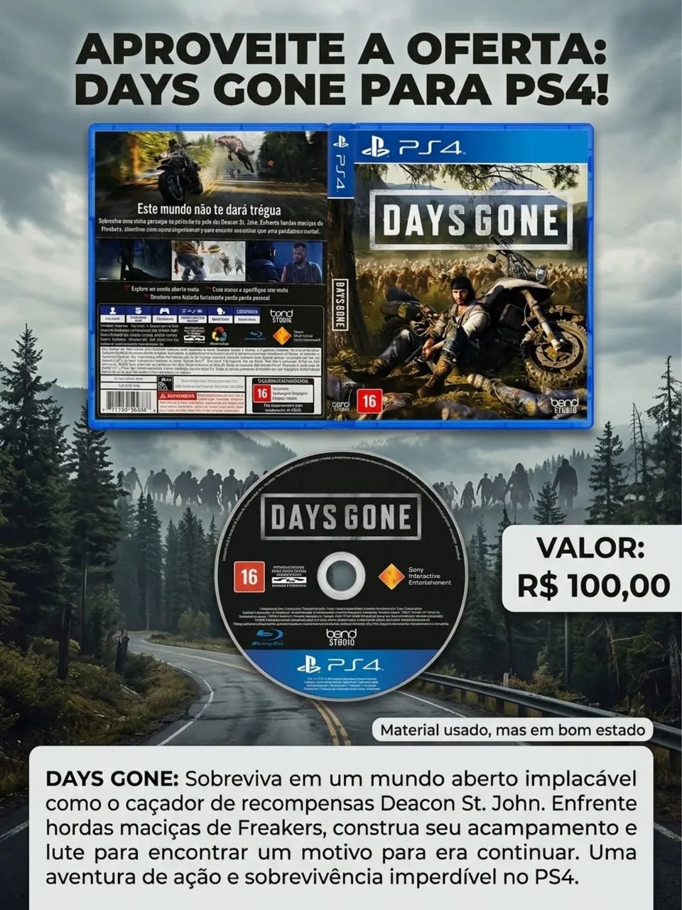 Jogos de PS4 - Foto 5