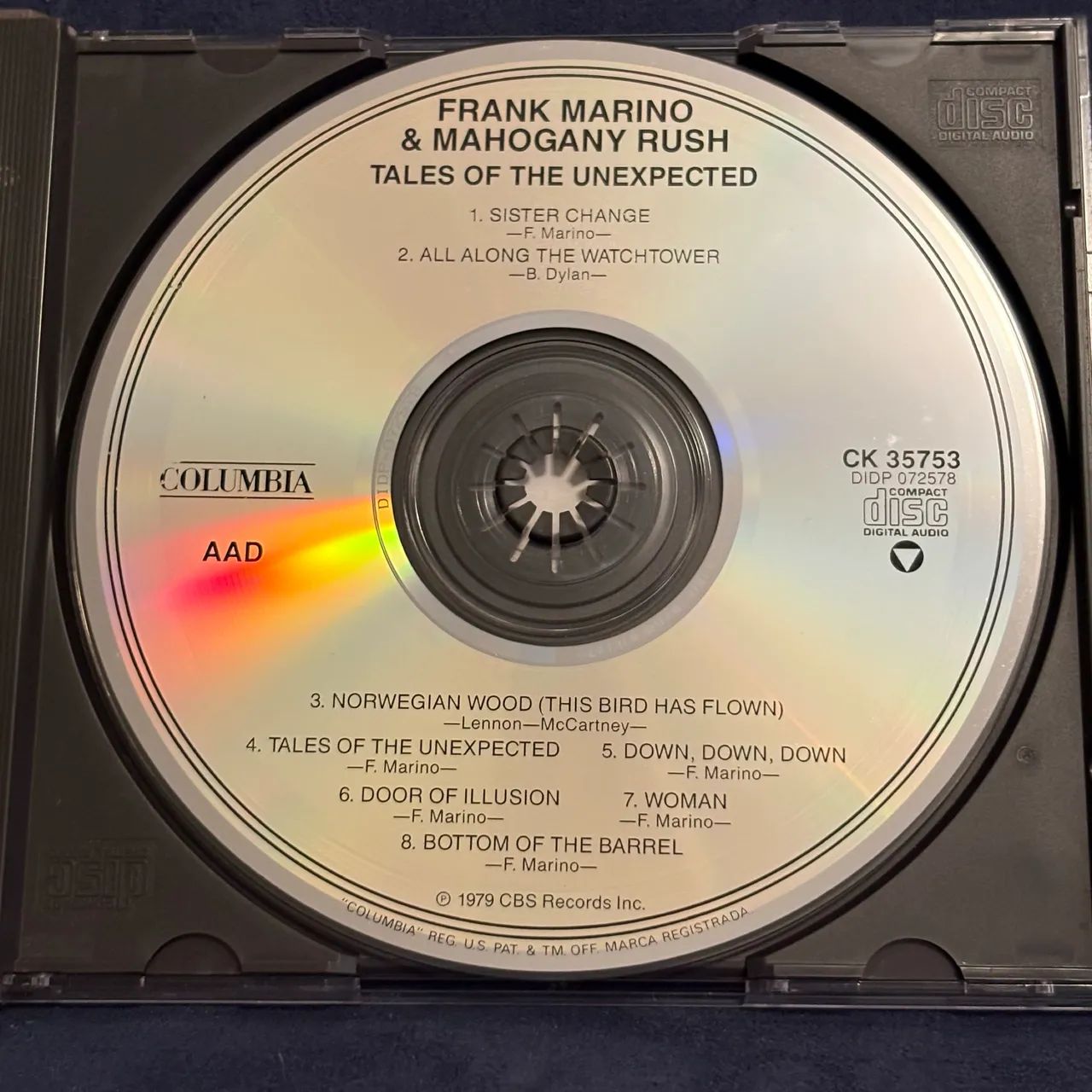 CD Frank Marino & Mahogany Hush - Tales of the unexpected - Foto 4