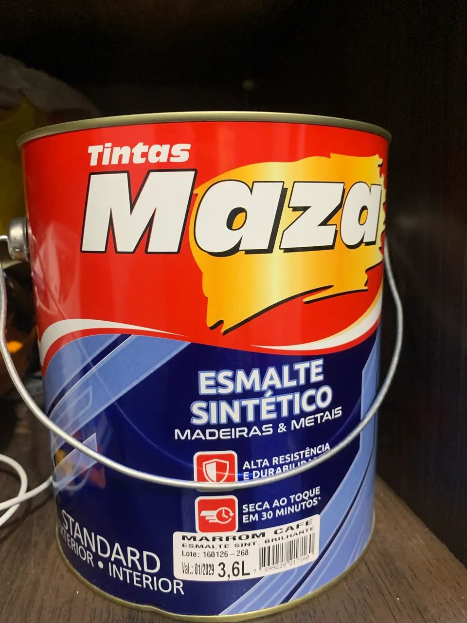 Tinta Maza esmalte brilhante 