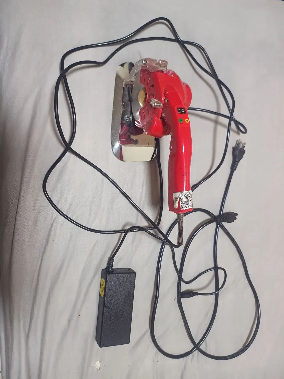 Máquina de cortar tecidos direct drive 4 polegadas de 200 watts - Foto 2