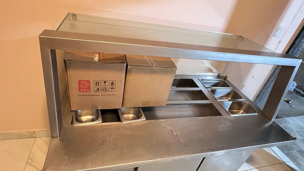 Balcão inox refrigerado  - Foto 5
