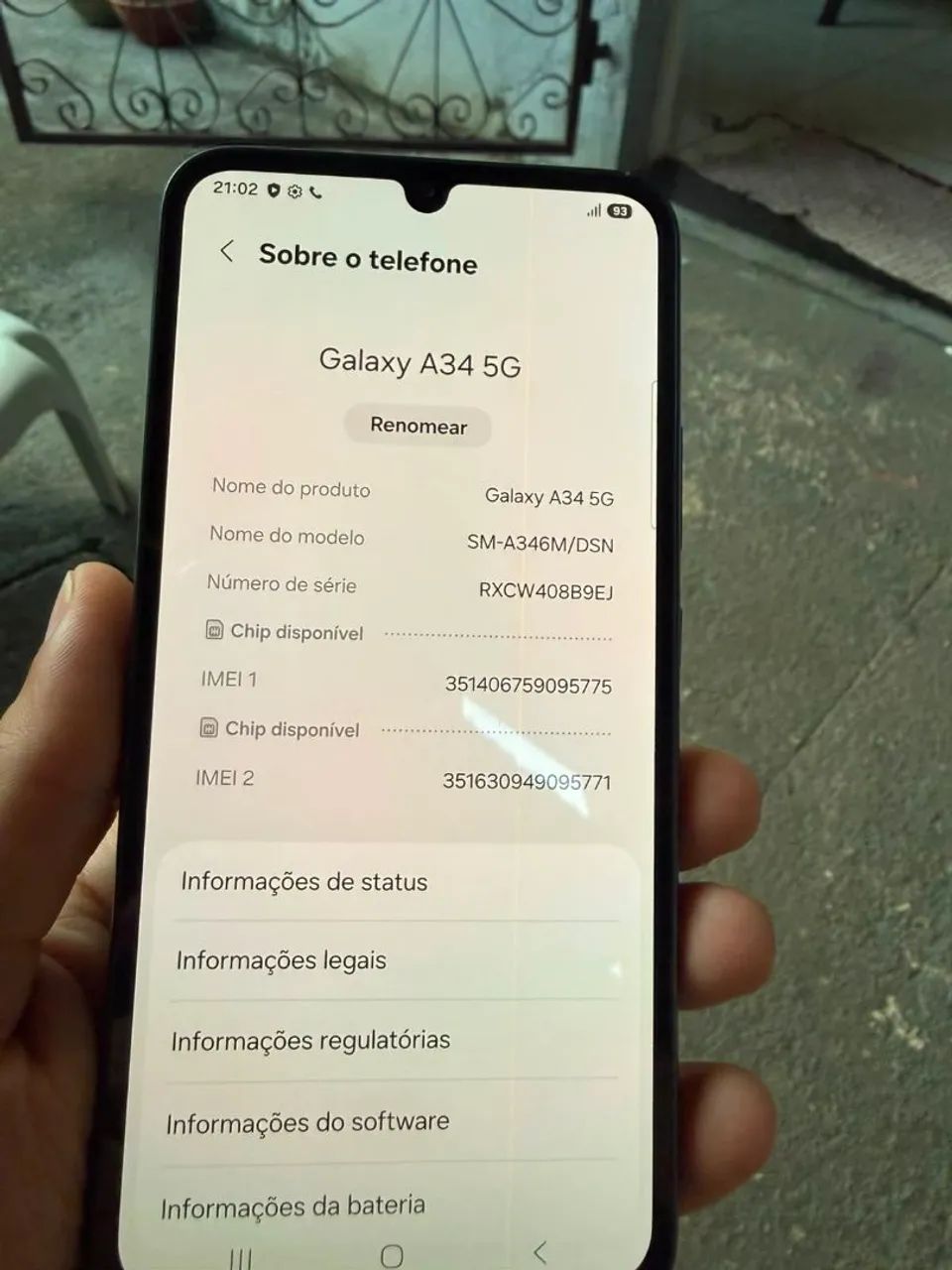 Vendo Galaxy a34 bem conservado  - Foto 2