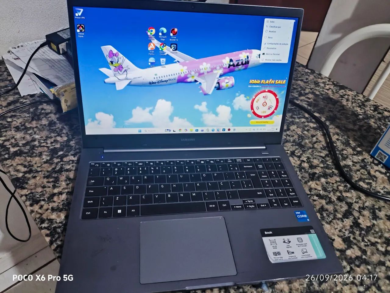 Notebook Samsung book - Foto 2