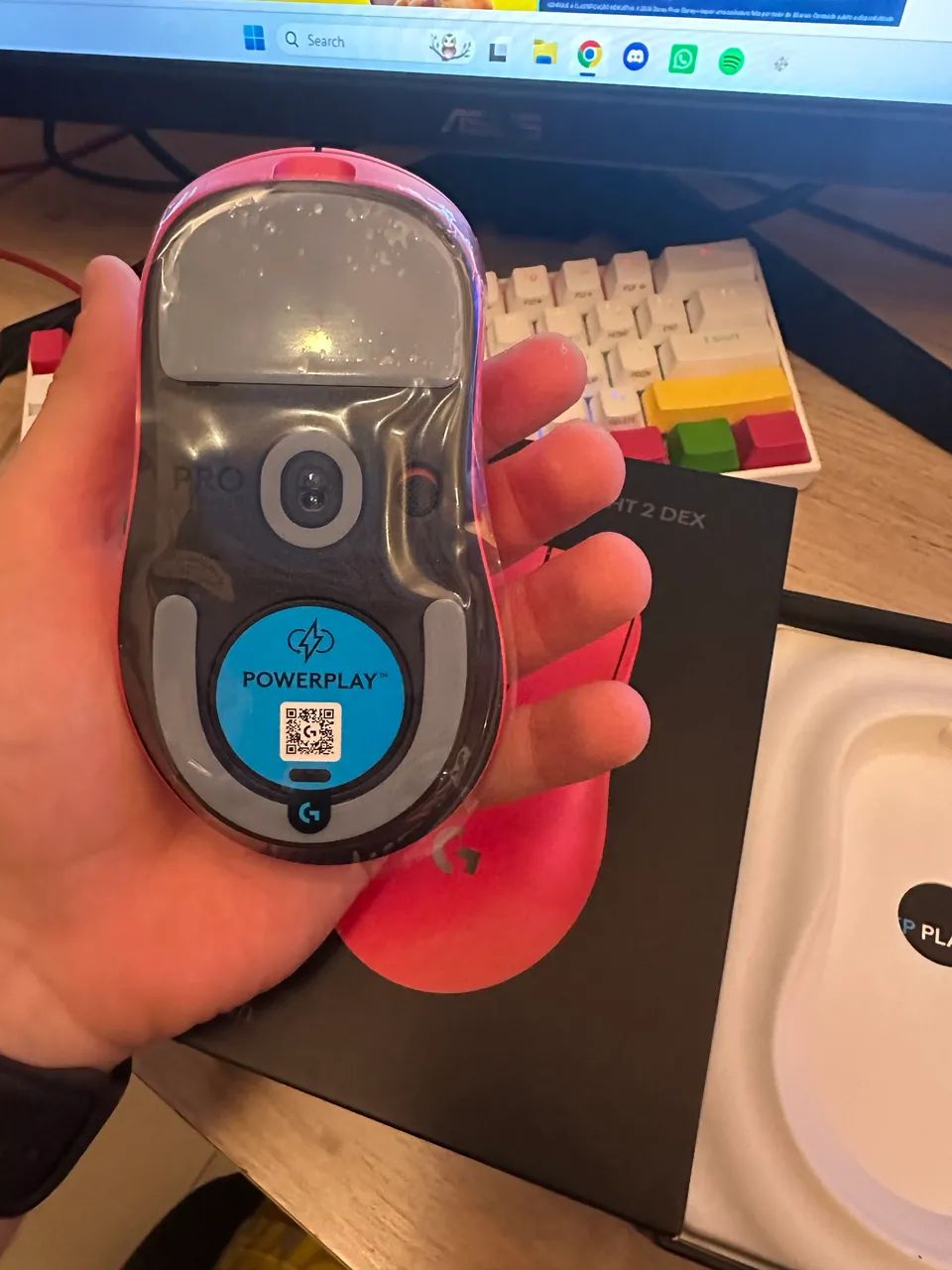 Mouse logitech G Pro X Superlight 2 dex magenta  - Foto 5