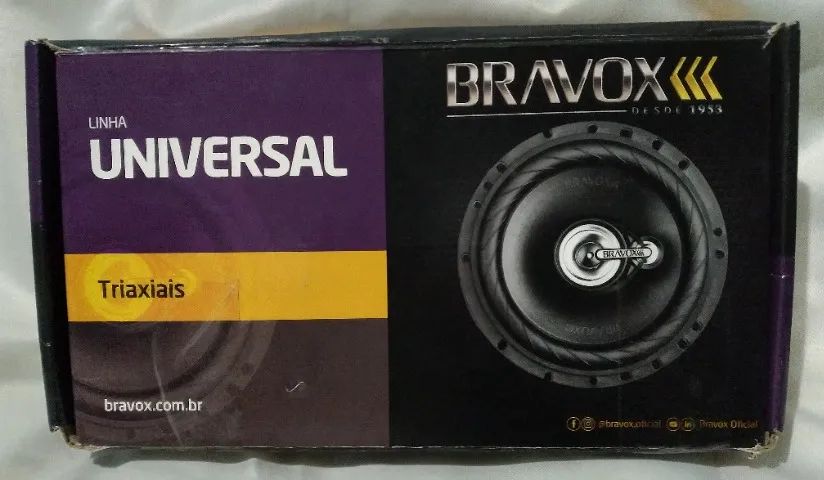 Par Alto Falante Bravox 6 Polegadas Tr6u 60w 4 Ohms - Foto 3