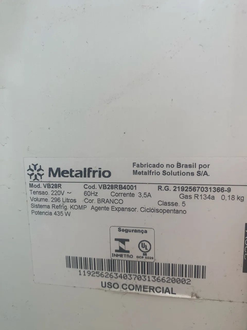 Expositora metalfrio 296 litros  - Foto 3