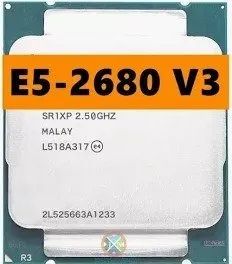 Processador Xeon E5-2680 v3 (I7 8700k) 12/24