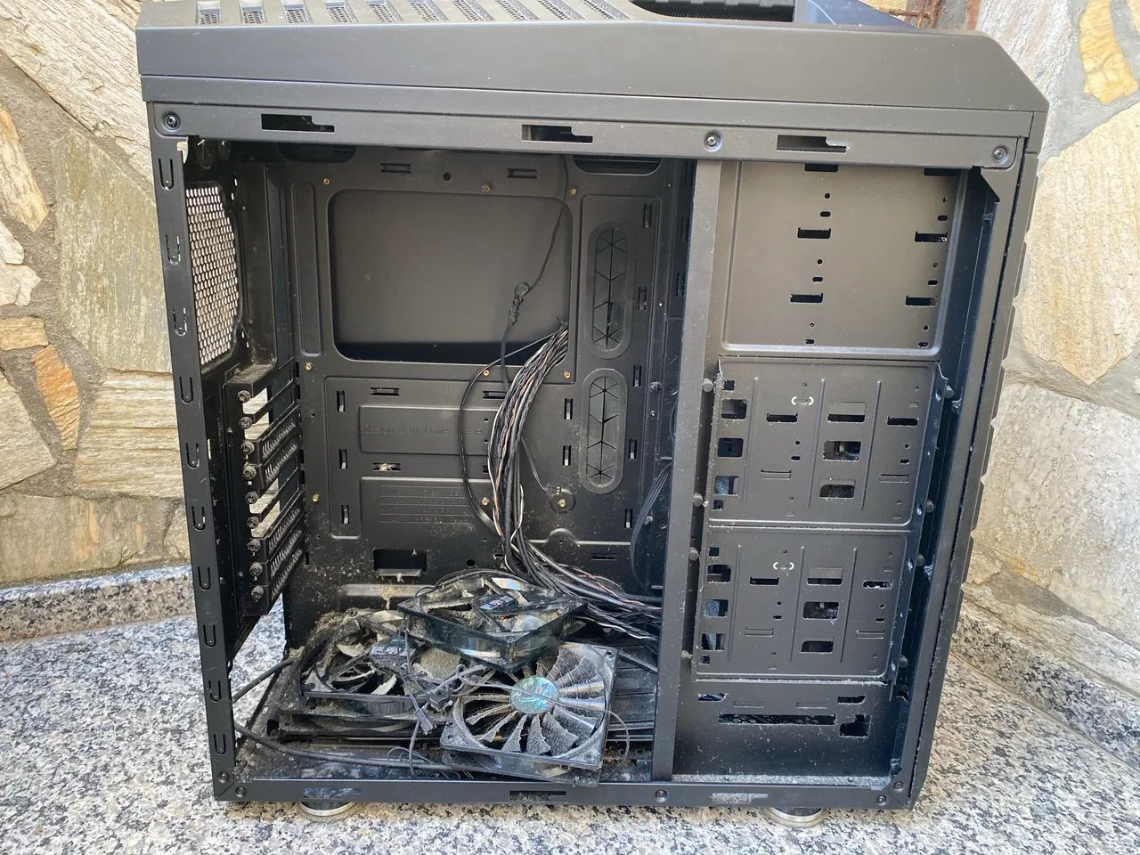 Gabinete CoolerMaster Storm Trooper preto - Foto 5