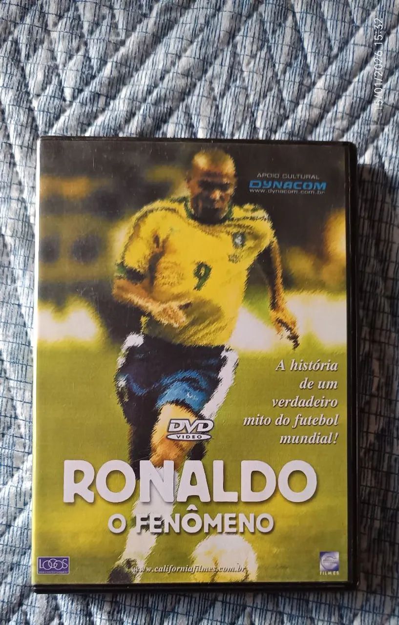 DVD Ronaldo o fenômeno 