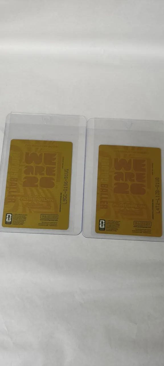Lote cards Messi Cristiano Ronaldo Golden Baller 2026 - Foto 4
