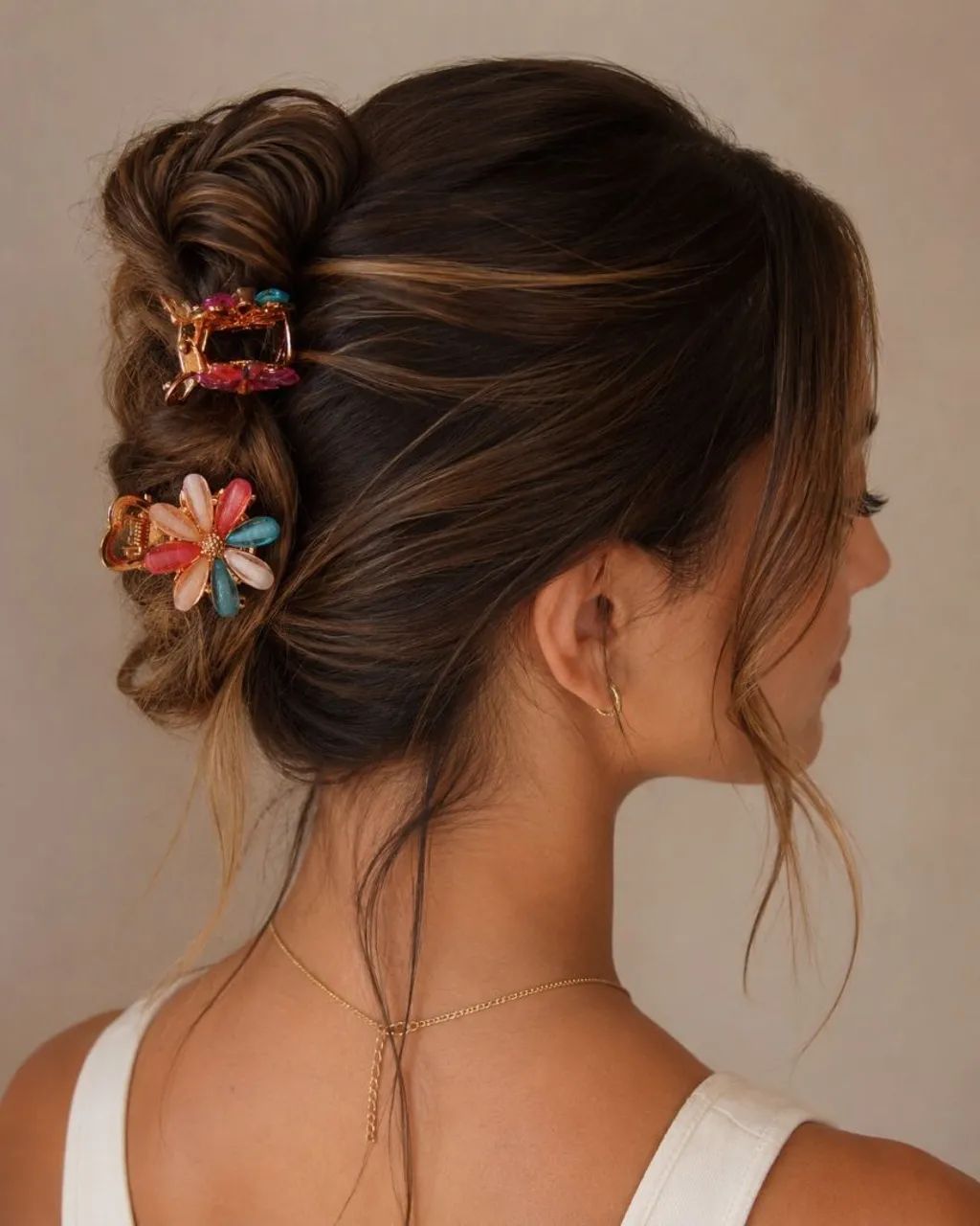 Par prisilia de cabelo (peças novas) 