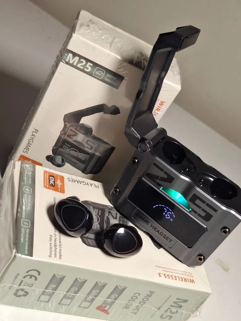 Fone Bluetooth M25 Gamer TWS - Sem Fio - Foto 5