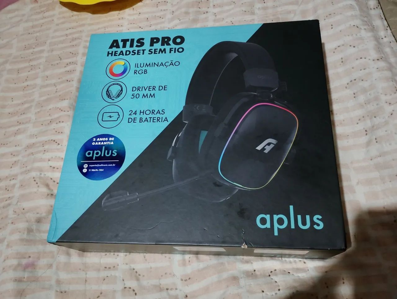 HEADSET SEM FIO APLUS ATIS PRO