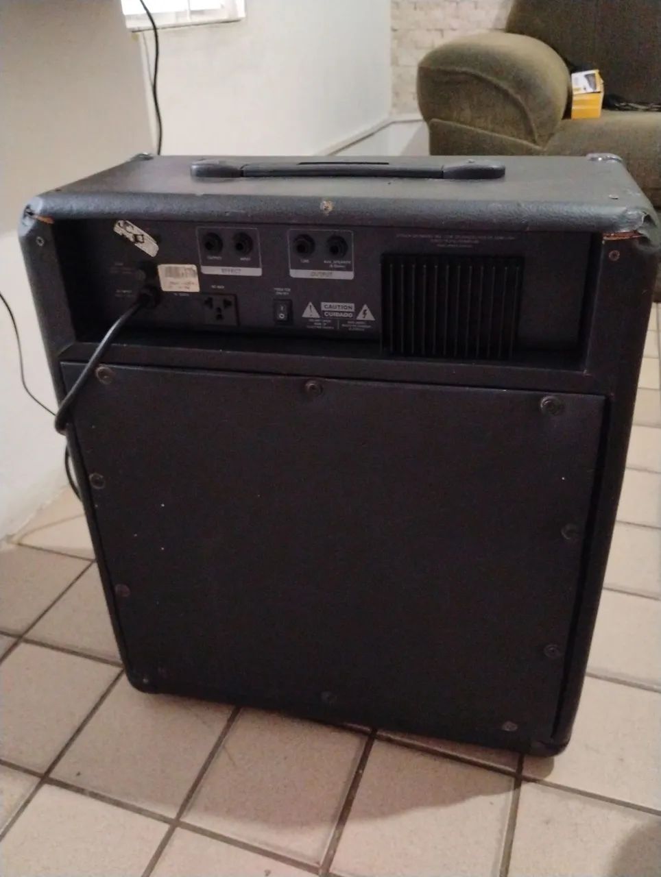 Caixa Amplificada Multiuso Attack CM 1050 50W - Funcionando Perfeitamente<br> - Foto 5