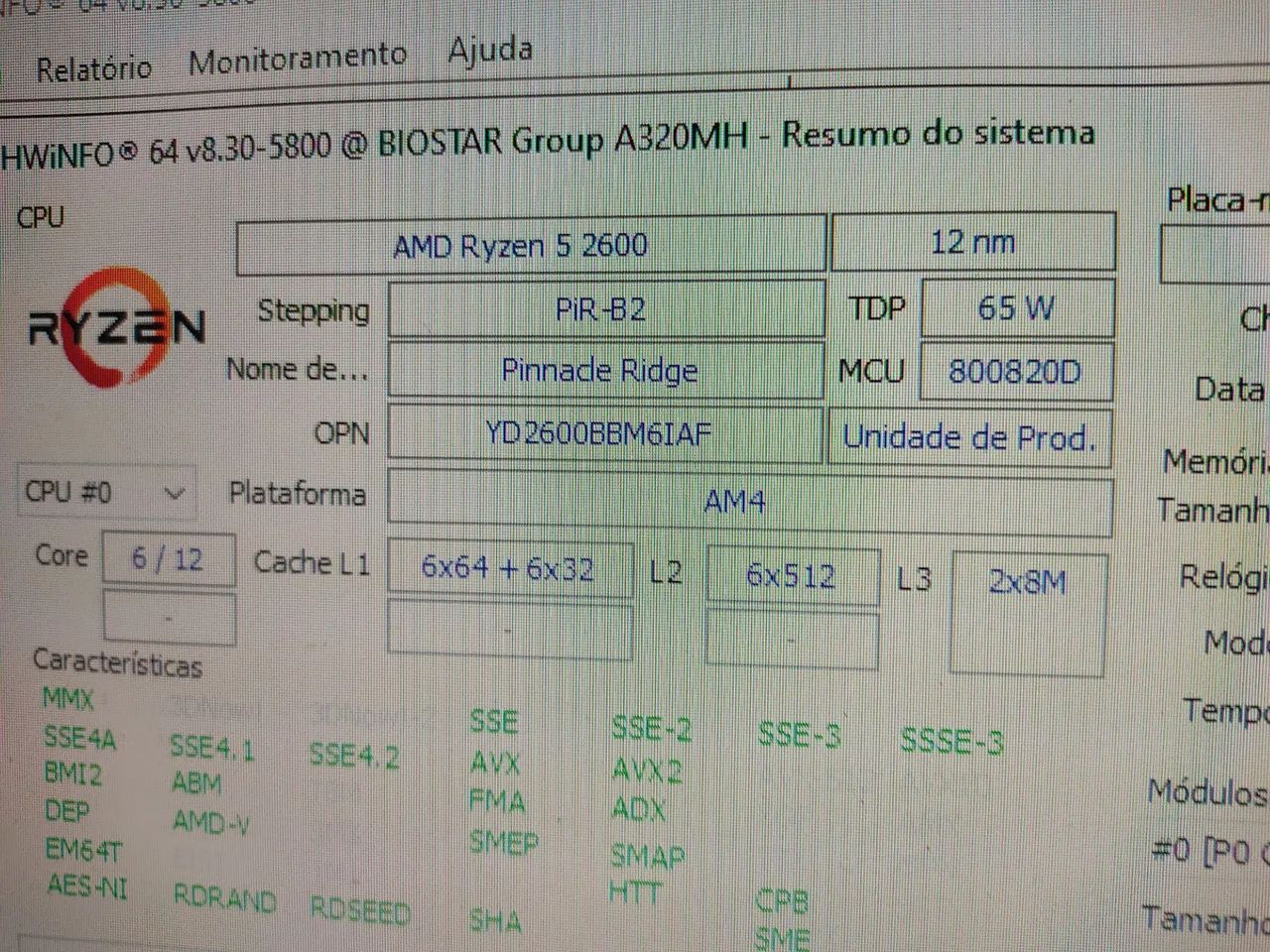 Top Pc Gamer Ryzen GT 2600 - Foto 4