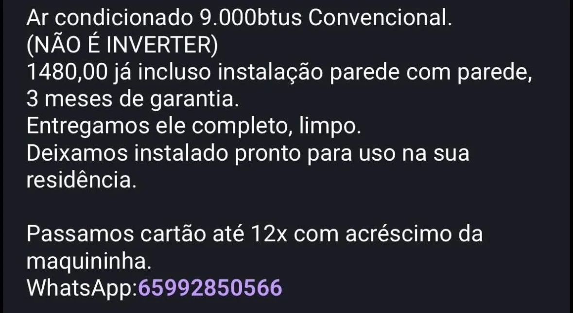 AR CONDICIONADO - INSTALAÇÃO INCLUSA  - Foto 4
