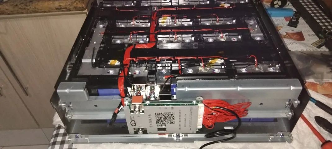 Bateria Huawei Lifepo4 100Ah 48V Com bms Jk Bluetooth - Foto 3