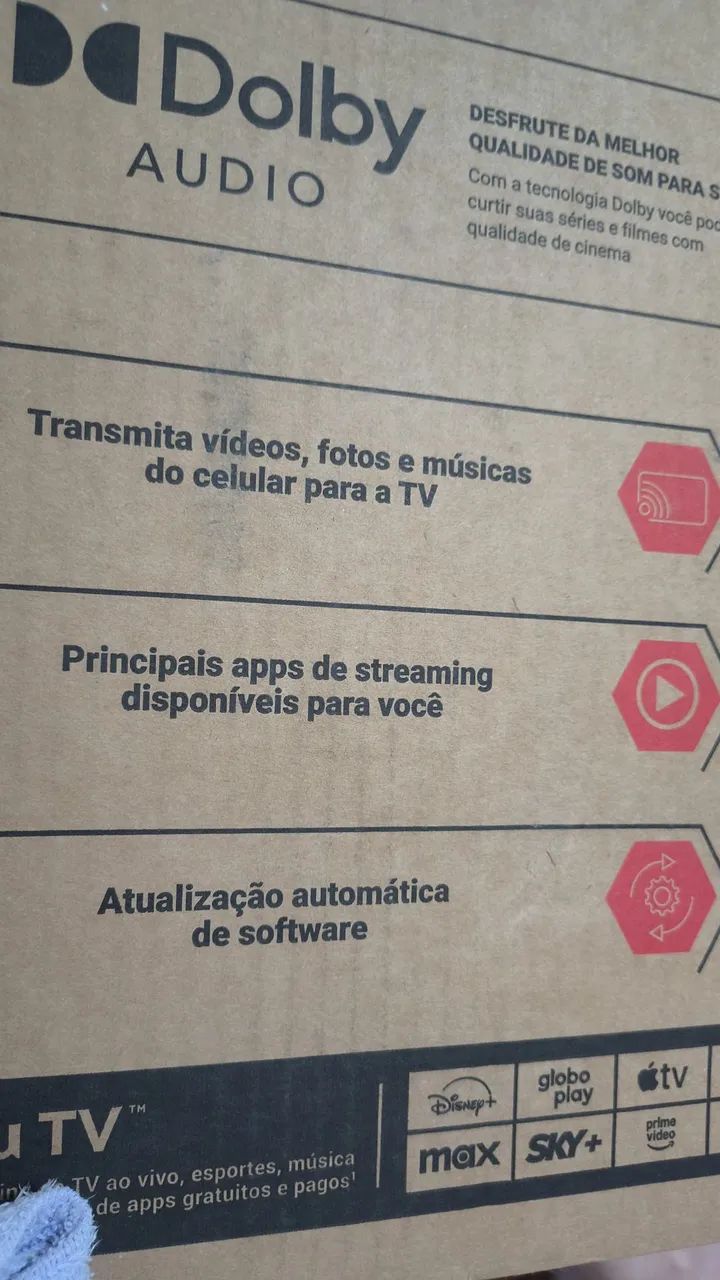 Vendo tv nova na caixa  - Foto 3