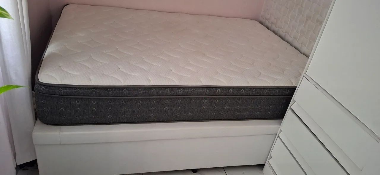 Cama baú casal 