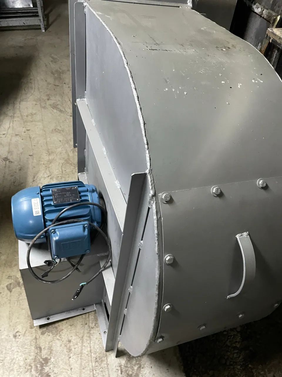 Exaustor caracol motor 1cv sem uso