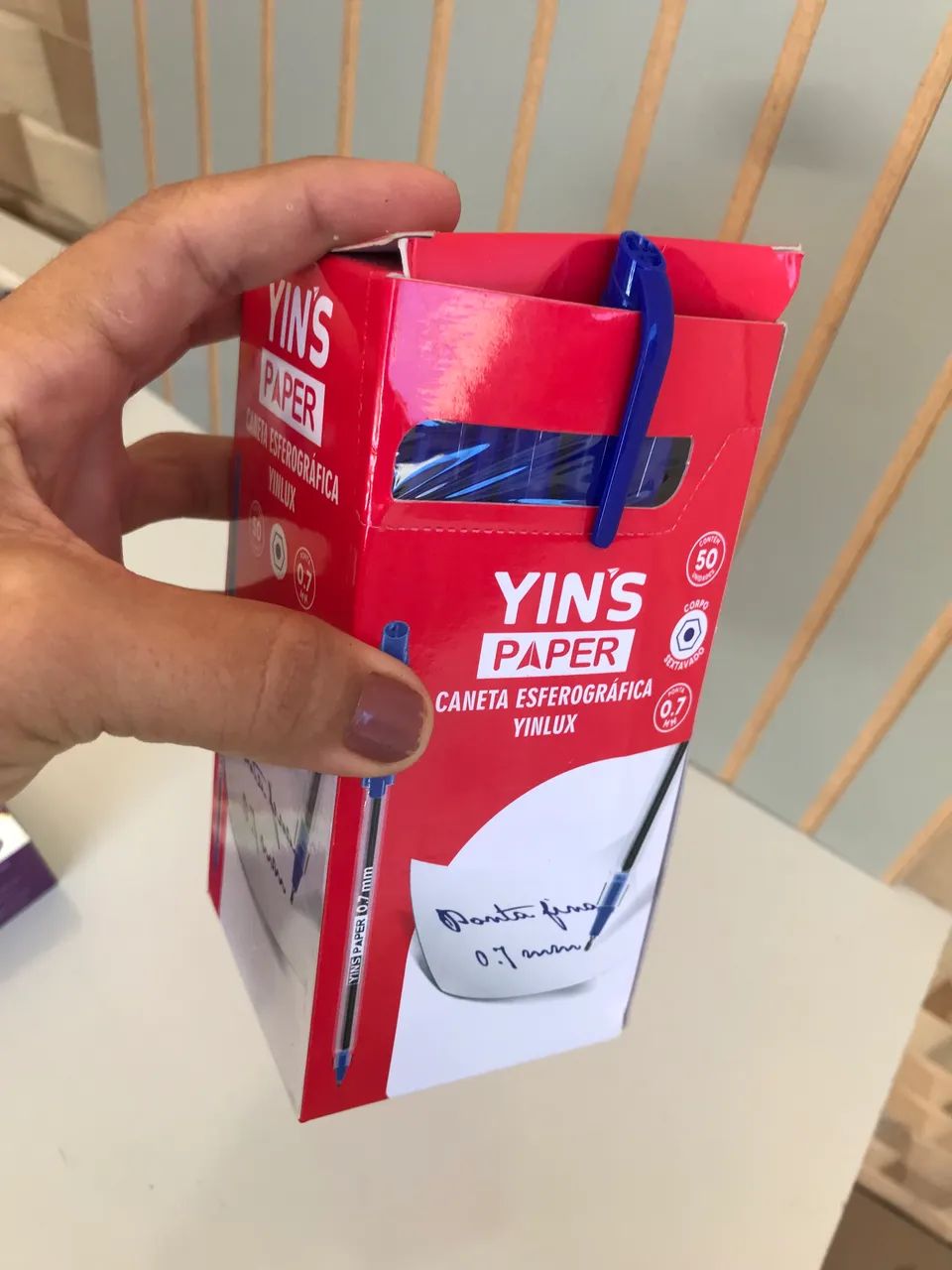 Repasso itens de papelaria escolar