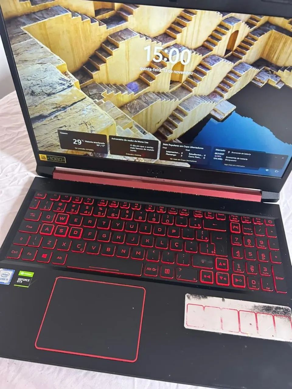  VENDO POR:4.950,00 REAIS ESSE ACER NITRO 5 AN515-54-528v - Foto 3