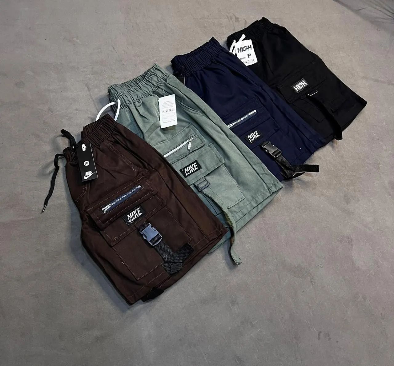 Bermudas de sarja modelos cargo da high - Foto 2