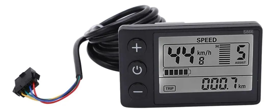 S866 Display E-bike Eletrica 