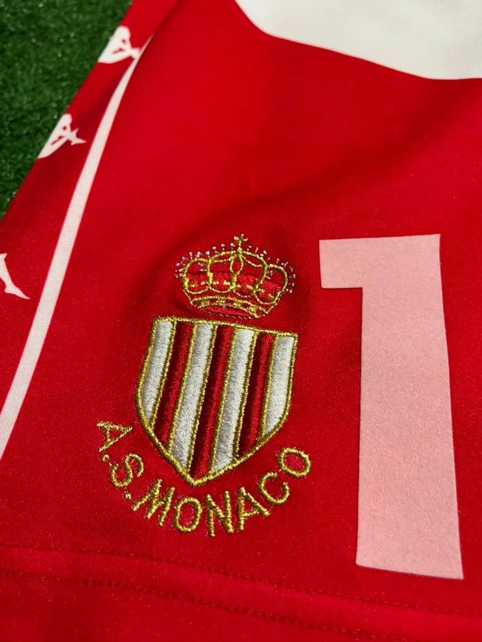 Calção A.S Monaco Home 2000/2001 #15 - Foto 2