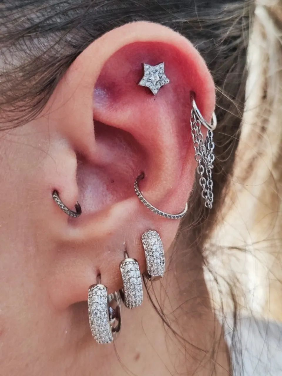 Perfurações de piercings  - Foto 4