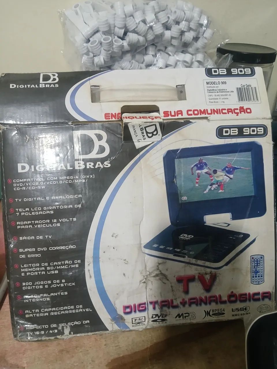 DVD PORTÁTIL COM TV - Foto 3