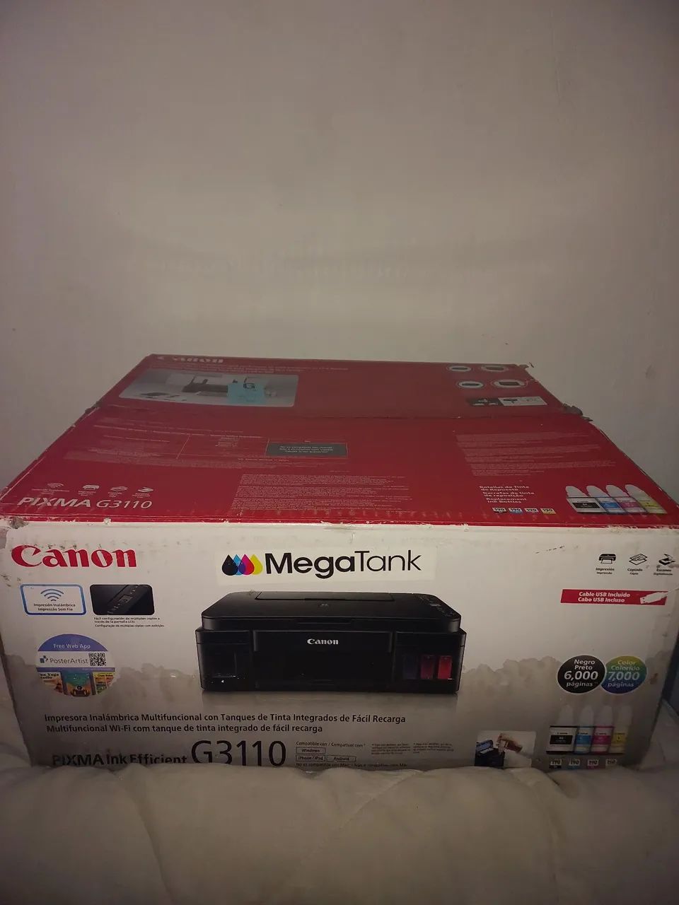 Impressora Canon MegaTank G3110  - Foto 5